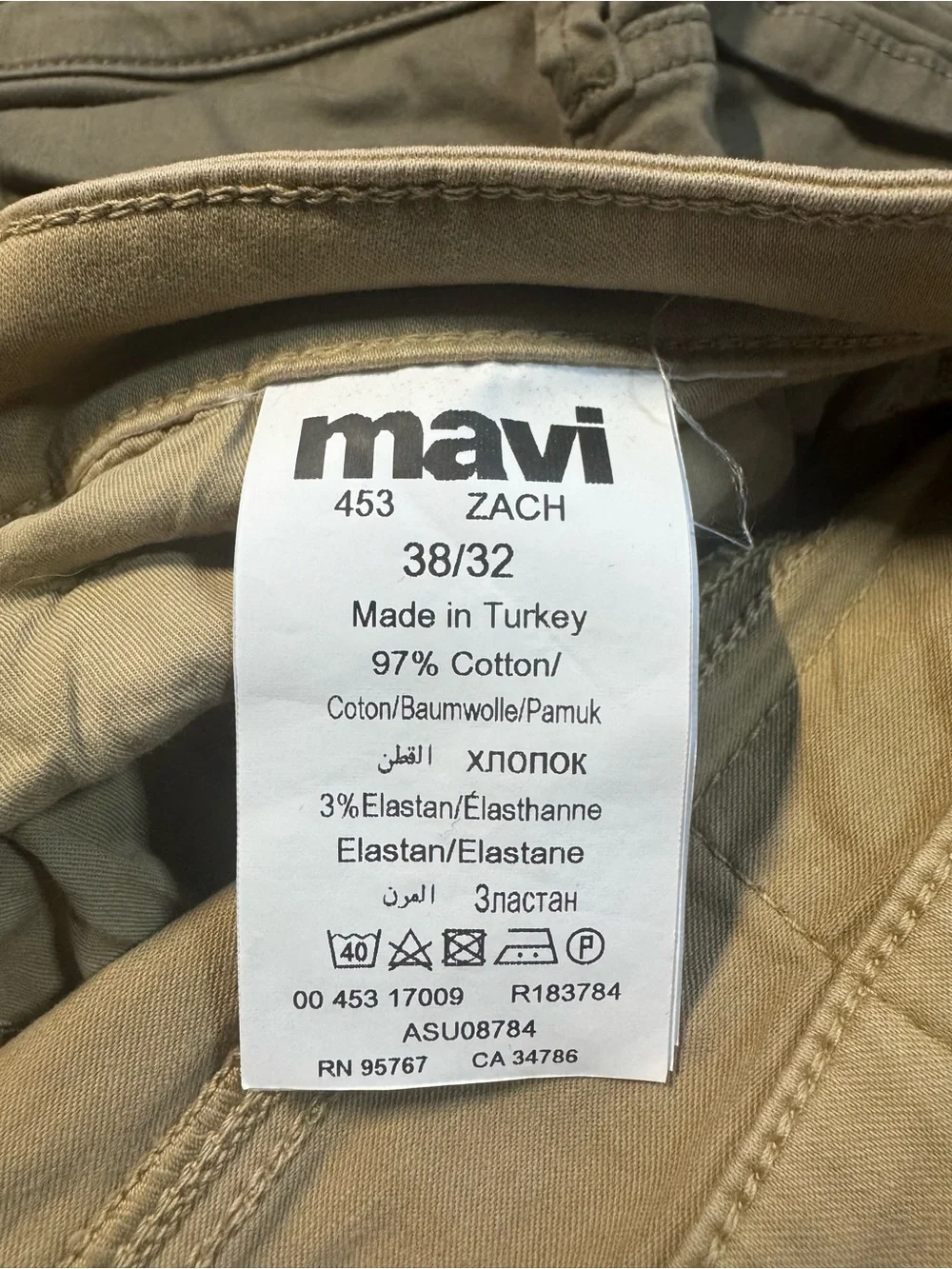 Mavi Men’s Chinos in Light Khaki and Slate